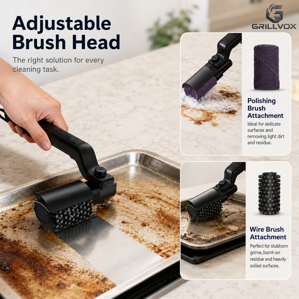 Grillvoxtr Electric Cleaning Brush
