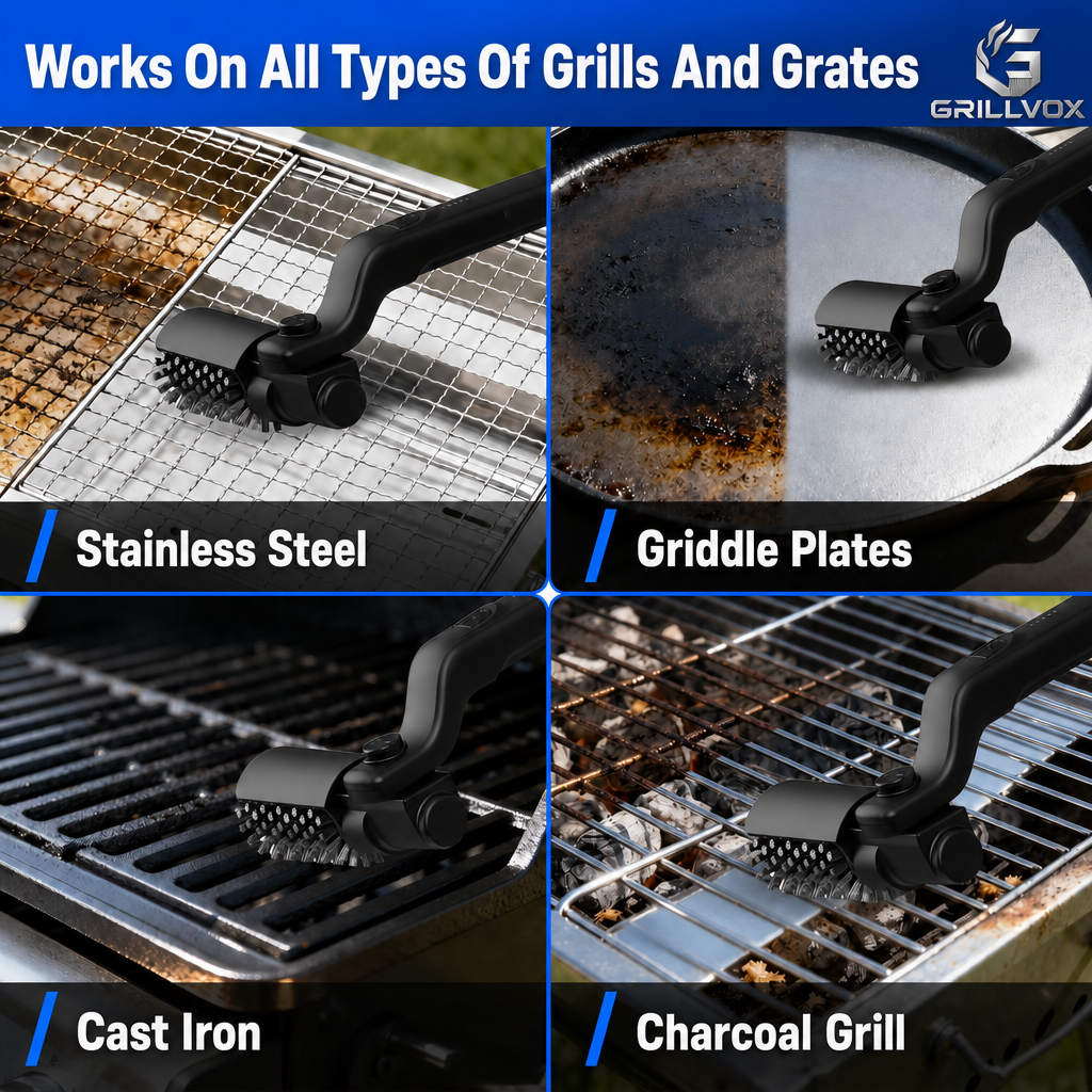 Grillvoxtr Electric Cleaning Brush
